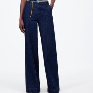 Madewell Superwide Leg Trouser Jeans in Landrum Wash